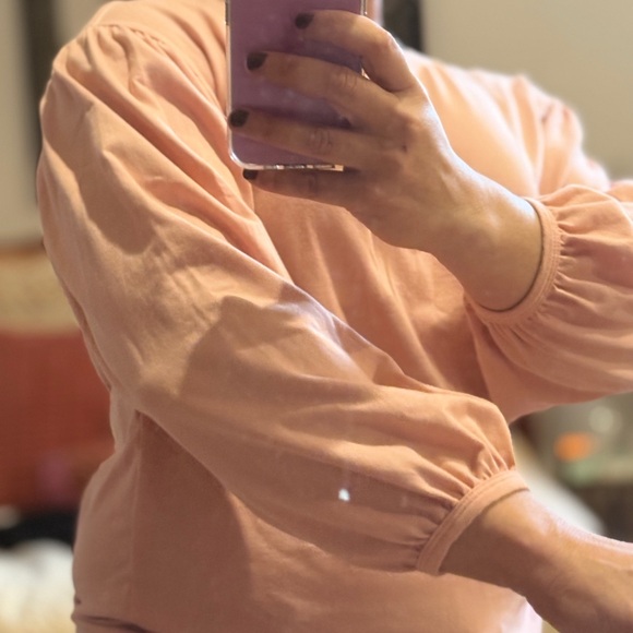 AnyBody Knit Puff Sleeve Top - Picture 12 of 16